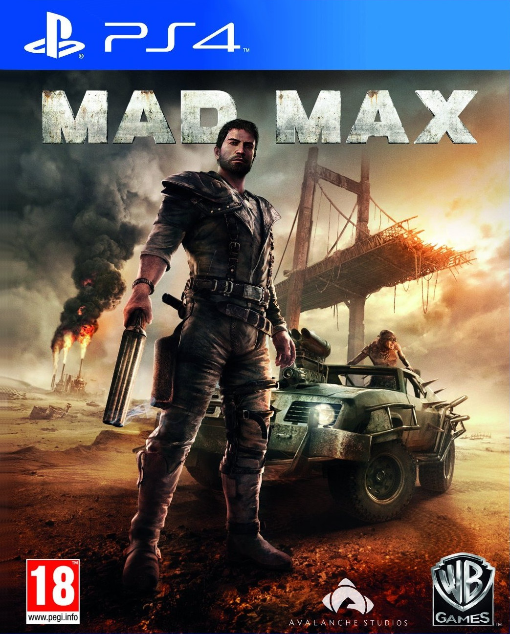 Photos - Game Warner Bros Mad Max (PS4)