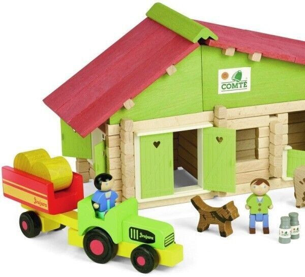 JeuJura Ferme avec tracteur et animaux (8053)