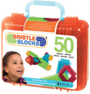 Battat Bristle Blocks - Basic Builder Case (50 pièces)