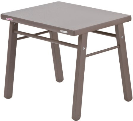 Combelle Table laquée taupe