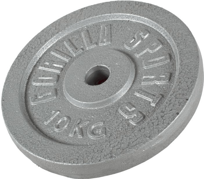 Gorilla Sports Disque de poids en fonte 10 kg