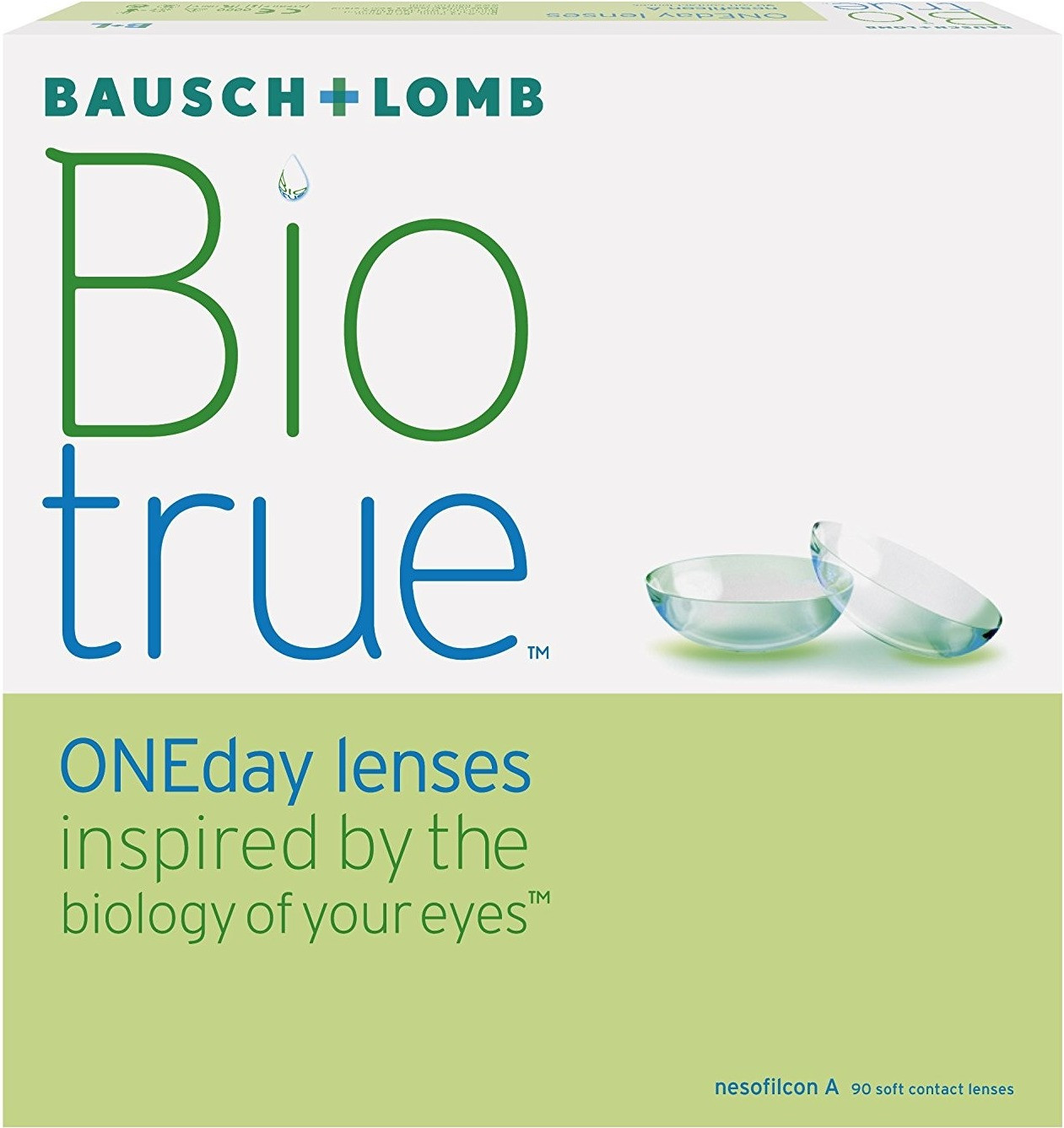 Bausch & Lomb Biotrue ONEday lenses -3,25 (90 lentilles)