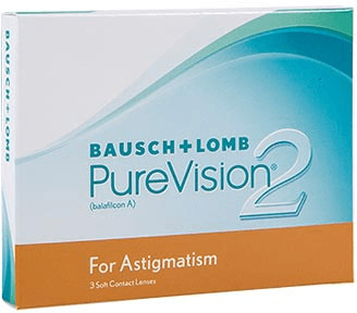 Bausch & Lomb PureVision 2 HD for Astigmatism -9,00 (3 lentilles)