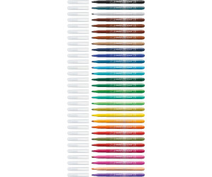 Feutres de coloriage Stabilo Power - 30 couleurs - Feutres pointes moyennes  - 10 Doigts