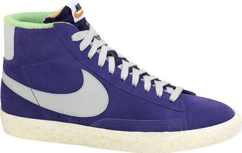 Nike Blazer Mid Premium Suede Vintage purple-grey-green