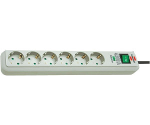 Brennenstuhl Eco-Line Steckdosenleiste Mehrfachstecker Schalter 6-fach 1,5 m