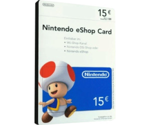Nintendo eShop bei € €15 Card Preisvergleich ab 15,00 