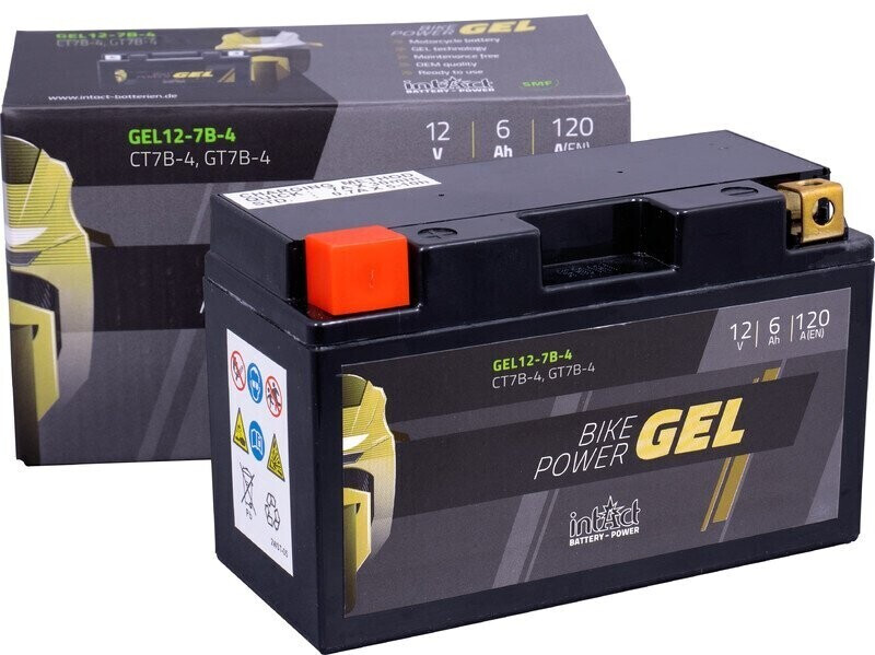 intAct Bike Power Gel 12V 6Ah (Gel12-7B-4)