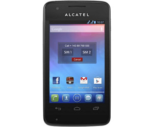 Alcatel One Touch S'Pop Schwarz