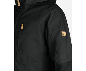 Fjallraven sten sale jacket black