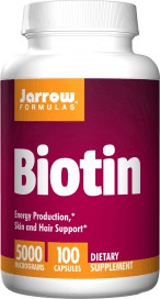 Jarrow Deutschland Biotine 5000 mcg (100 gélules)