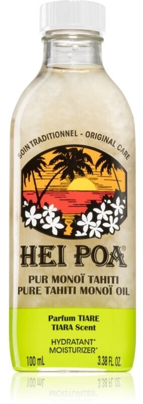 Hei Poa Pur Monoï Tahiti Tiaré (100 ml)