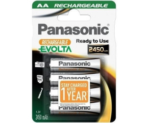 Soportar tenedor Peregrino Panasonic 1x Rechargeable Evolta HHR-3XXE Ni-MH 1,2V 2450 mAh desde 18,98 €  | Compara precios en idealo