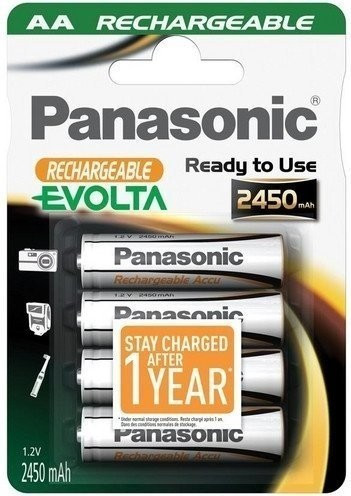 Eneloop pro pilas recargables AA 2500mAh Ni-Mh Panasonic (Blister 4  unidades)