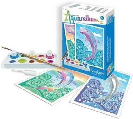 Sentosphère Aquarellum Mini - Dauphins