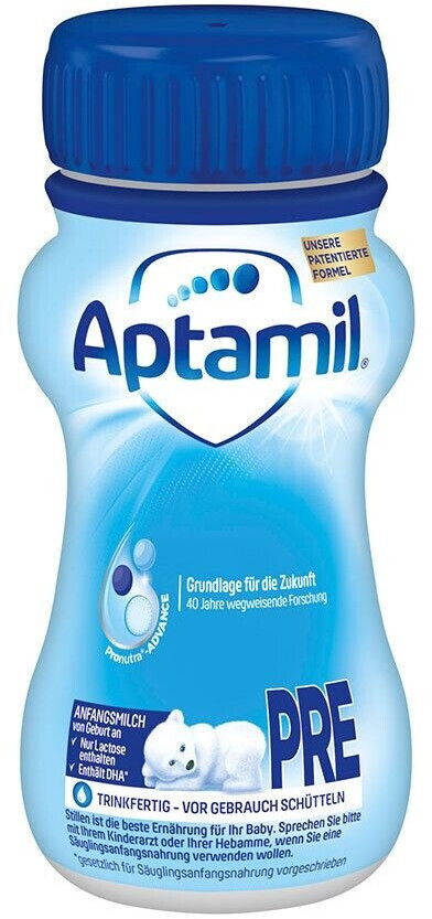 Aptamil Pre trinkfertig (200 ml) ab 1,70 € (Mai 2022 Preise) Preisvergleich bei idealo.de