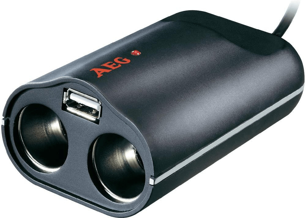 AEG Double chargeur avec prise USB (97212)