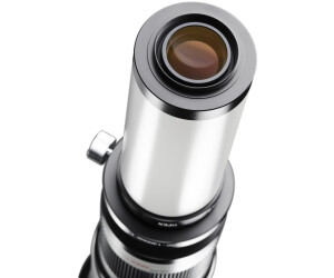 Walimex pro 650-1300 mm f/8-16 T2 Téléobjectif Blanc pour Canon EF avec