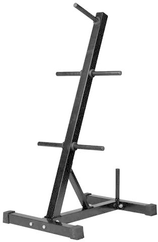 Gorilla Sports Support pour disques d'haltères noir