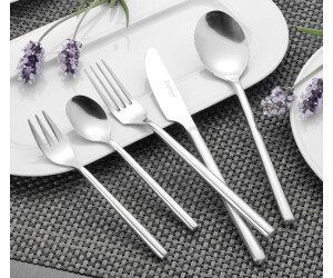 24-delige Bestekset Silke - Robuust Gesmeed RVS 18/0 Voor 6 Personen, Tijdloos En Luxe
