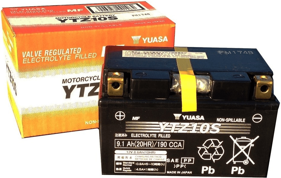 Batterie Gel Yuasa YTZ10S 12V 8,6Ah