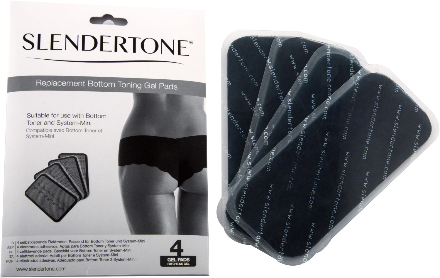 Slendertone Électrodes de rechange Bottom