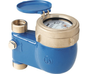 Q3=4 -Alt Qn 2,5 Zenner Hauswasserzähler Wasseruhr 1/" BL 105 mm senkrecht