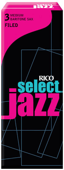 Rico Reeds Select Jazz Filed Baritone Saxophone x 5