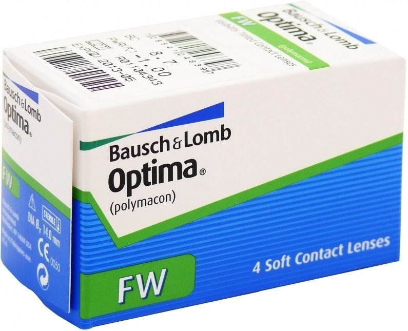 Bausch & Lomb Optima FW -4,00 (4 lentilles)