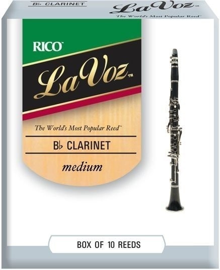 Rico Reeds La Voz Bb Clarinet x 10