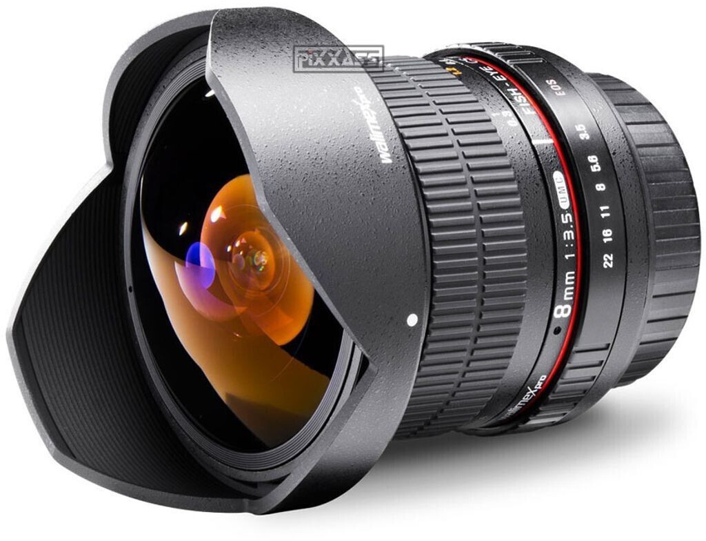 Walimex pro 8mm f3.5 Fisheye II Canon EF-S