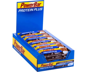 Fitness PowerBar Protein Plus Riegel mit nur 107 Kcal Low Sugar Eiweissriegel 