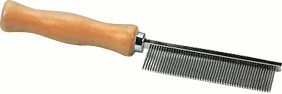 Photos - Pet Clipper Trixie Dog Comb with Wood Handle Fine 