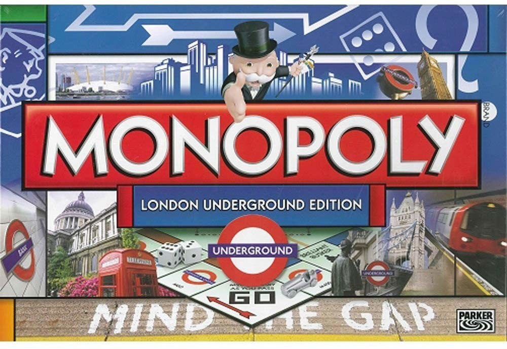 Monopoly London Underground (anglais)
