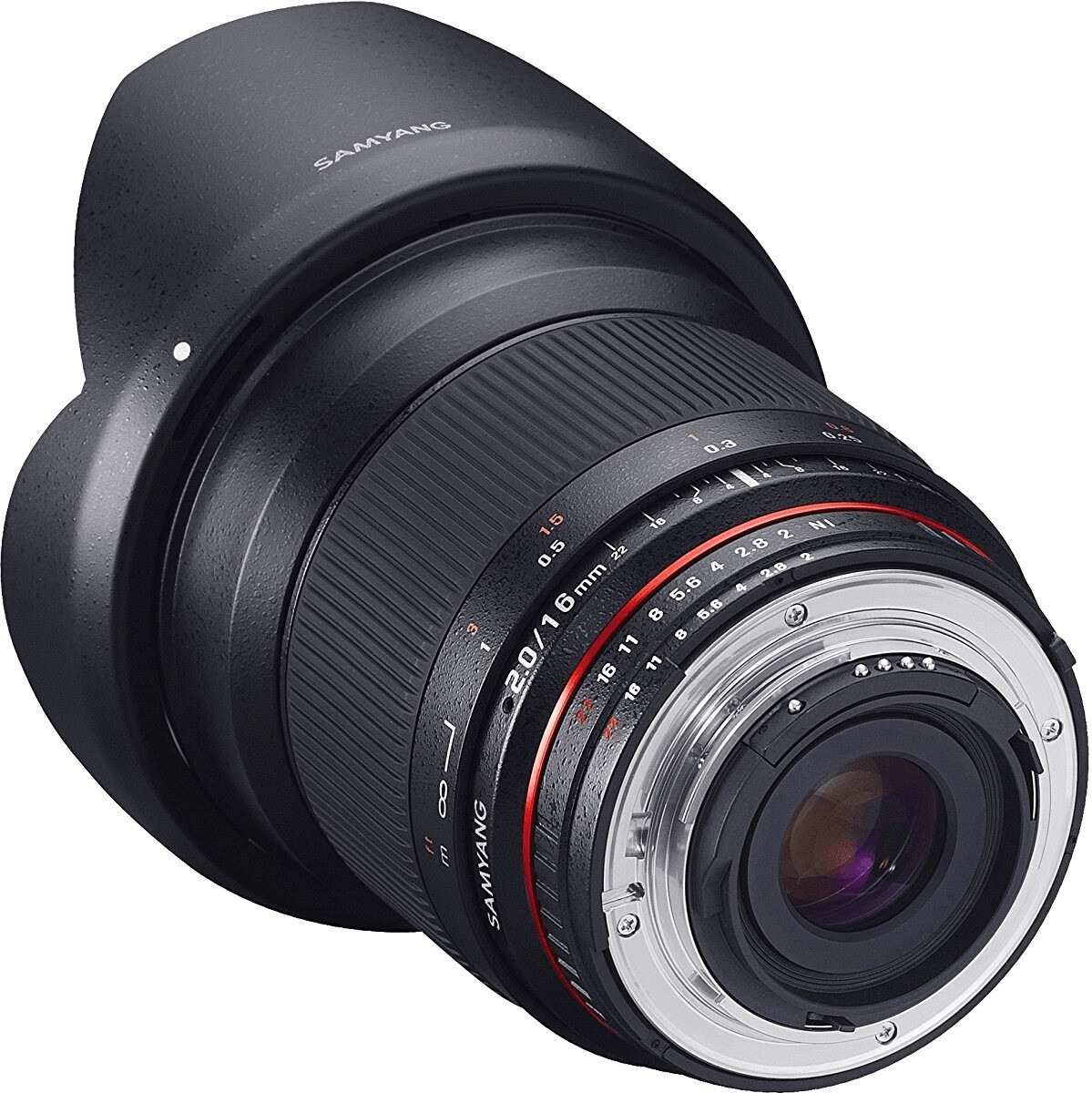 Samyang 16mm f2 ED AS UMC CS Nikon a € 261,94 (oggi) | Miglior prezzo
