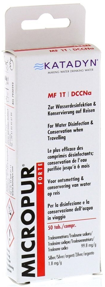 Katadyn Micropur Forte MF 1T DCCNa (DE/E/F/NL/IT)