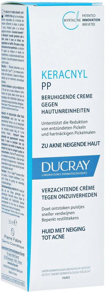 Ducray Keracnyl PP Crème soin apaisant anti-imperfections (30 ml)