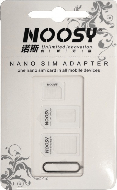 LOGILINK 11114902 à 1,90 € - LogiLink Kit adaptateur de carte SIM nano/  micro / standard