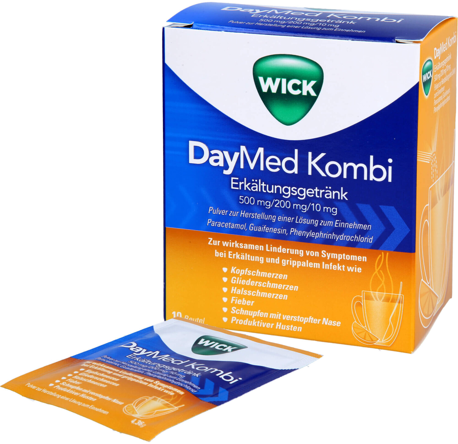 Wick DayMed Kombi Erkältungsgetränk (10 Stk.) ab 6,46 € (März 2025 Preise) Preisvergleich bei