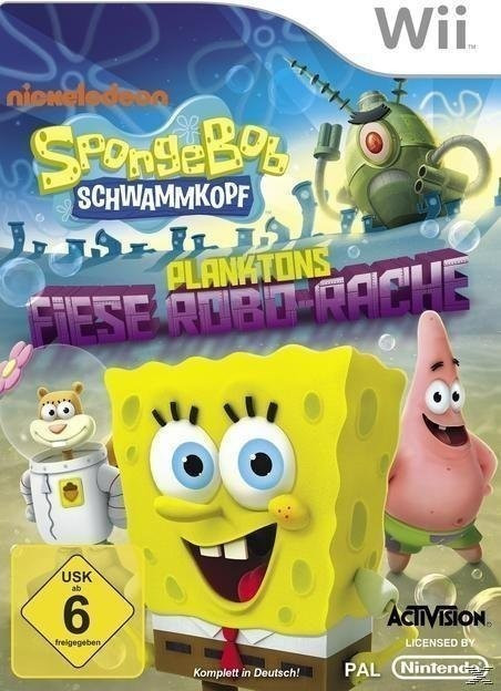 Bob l'éponge: La vengeance robotique de Plankton (Wii)