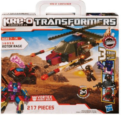 Transformers KRE-O Rotor Rage