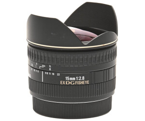 Sigma 15mm f2.8 EX DG Diagonal-Fisheye a € 458,00 | Ottobre 2026