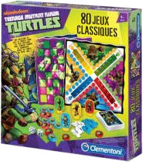 80 jeux classiques Tortues Ninja (62294)
