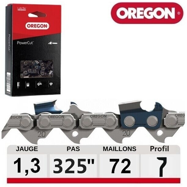 Oregon 45cm 0,325 1,3mm (20LPX072E)