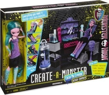 Monster High Create-A-Monster Color me creepy Design Chamber