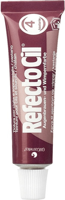 RefectoCil Teinture pour cils et sourcils (15ml) - 4 châtaigne