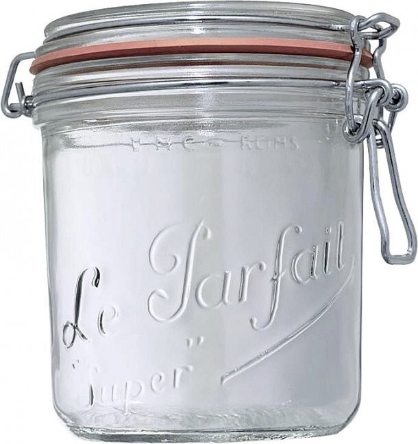 Bocal en verre LE PARFAIT - 750 ml - Fabriqué en France - ON RANGE TOUT