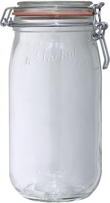 Le Parfait Lot de 6 bocaux Super 1,5 L