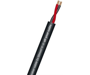 Sommer Cable Lautsprecherkabel Meridian Mobile SP225 ; 2 x 2,5 mm² schwarz 10m 