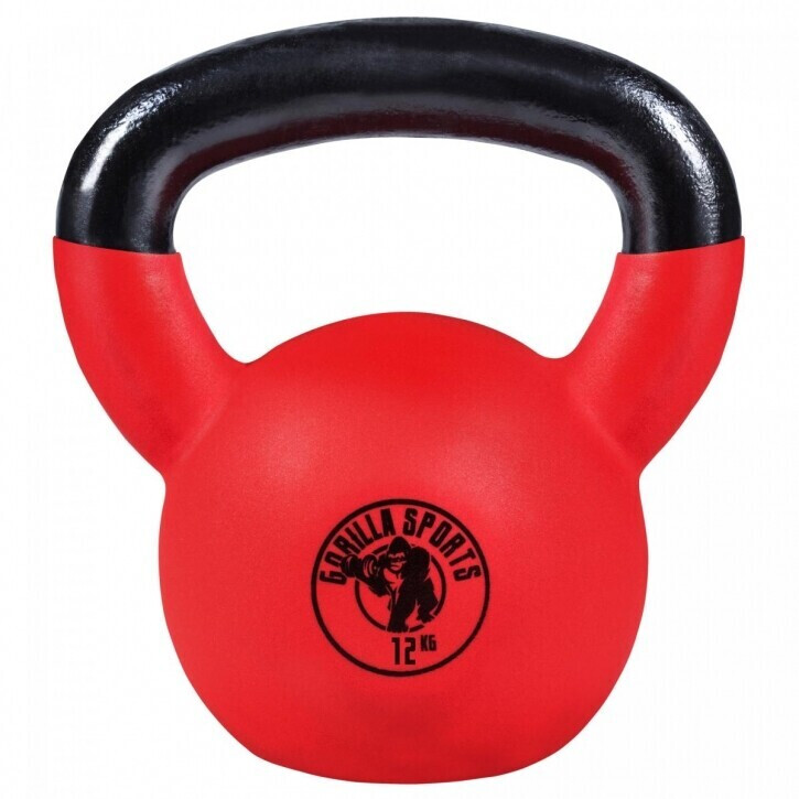Gorilla Sports Kettlebell vinyle 12 kg